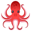 An octopus representing the DOM Testing Library Logo